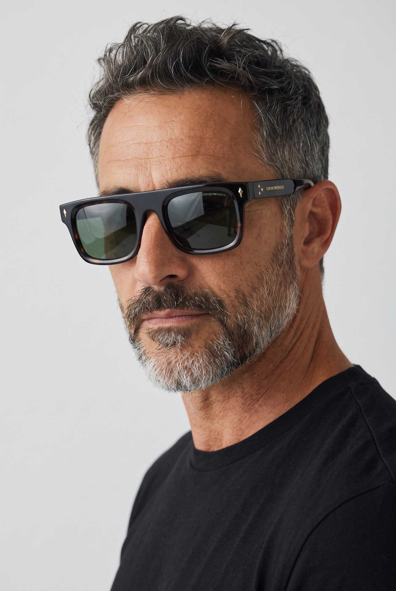 Emporio Armani Sunglasses – Tortoiseshell Square 🕶️ - MASTERPIECE
