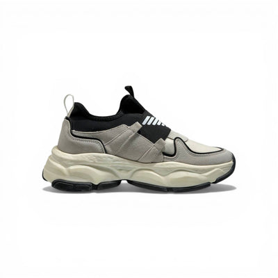 EMPORIO ARMANI Two-Tone Chunky Sneakers 👟⚡ | Bold Street Luxury & Slip-On Comfort - MASTERPIECE