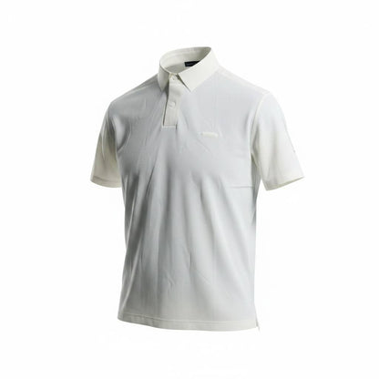 Emporio Armani White Premium Polo Shirt – Luxury Smart Casual Essential 🤍✨ - MASTERPIECE