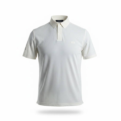 Emporio Armani White Premium Polo Shirt – Luxury Smart Casual Essential 🤍✨ - MASTERPIECE