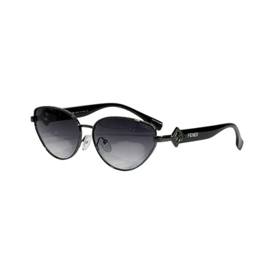Fendi Aviator Sunglasses 🕶️ | Black Gradient Lens Luxury Frame - MASTERPIECE
