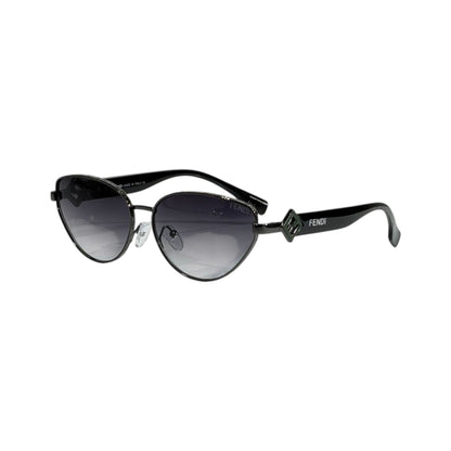 Fendi Aviator Sunglasses 🕶️ | Black Gradient Lens Luxury Frame - MASTERPIECE
