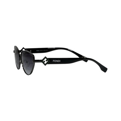 Fendi Aviator Sunglasses 🕶️ | Black Gradient Lens Luxury Frame - MASTERPIECE