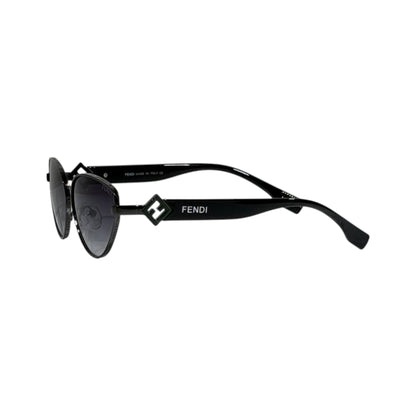 Fendi Aviator Sunglasses 🕶️ | Black Gradient Lens Luxury Frame - MASTERPIECE