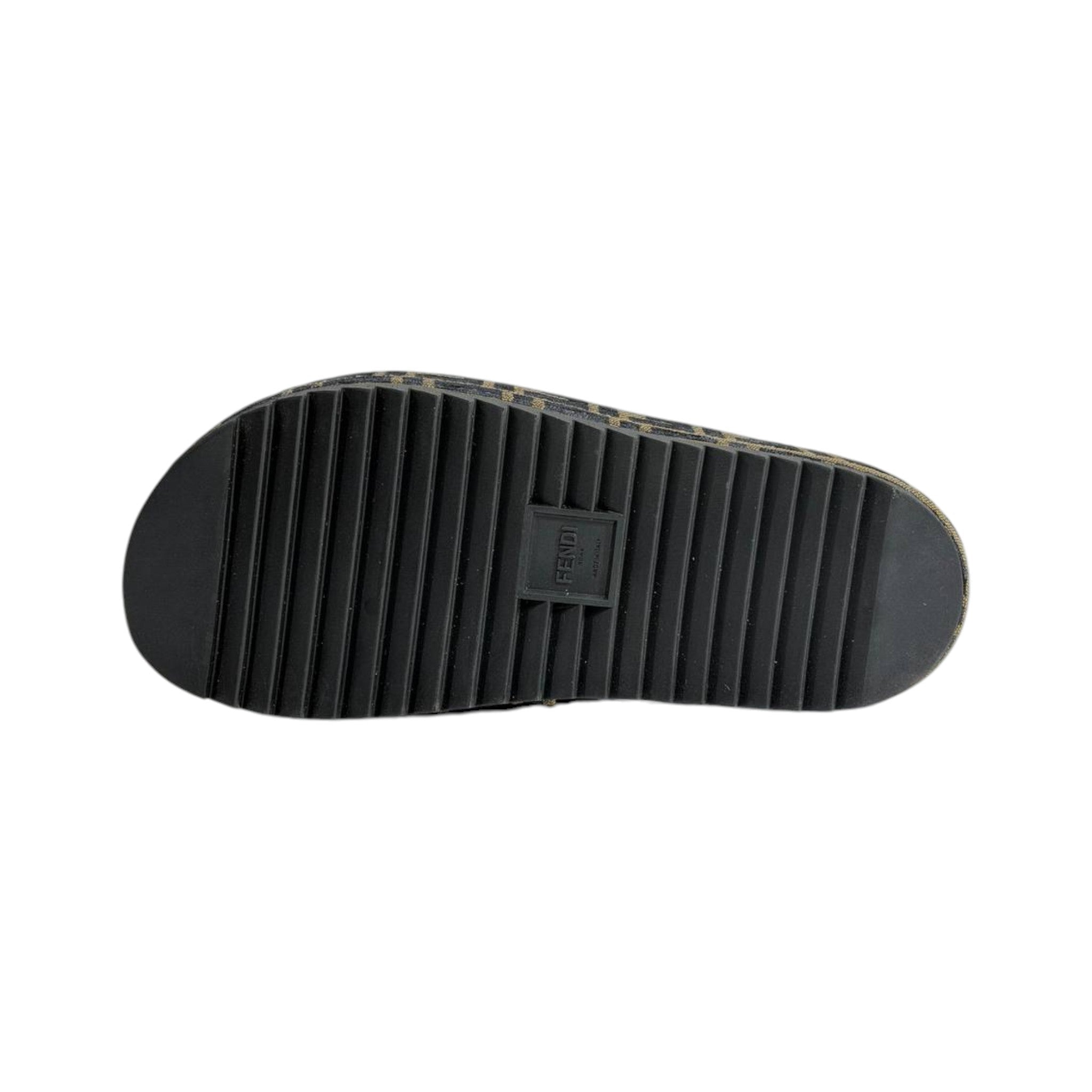 Fendi Brown Monogram Platform Slides – Iconic Luxe Statement Sandals 🤎✨ - MASTERPIECE