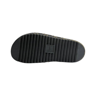 Fendi Brown Monogram Platform Slides – Iconic Luxe Statement Sandals 🤎✨ - MASTERPIECE