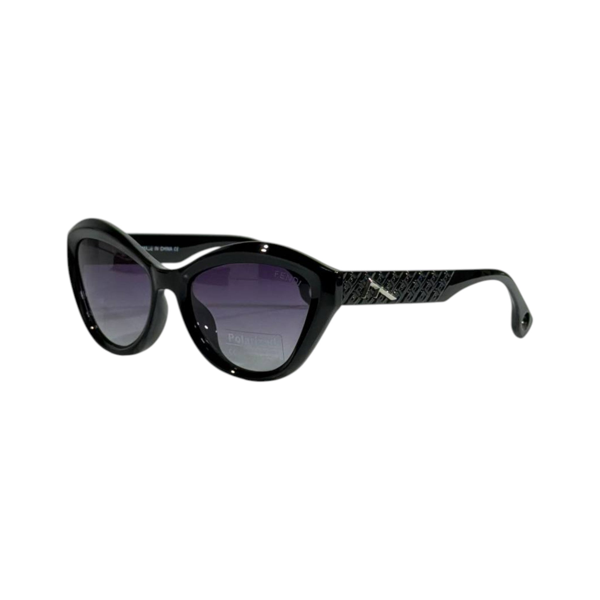 Fendi Cat - Eye Sunglasses – Glossy Black Gradient Lens 🕶️✨ - MASTERPIECE