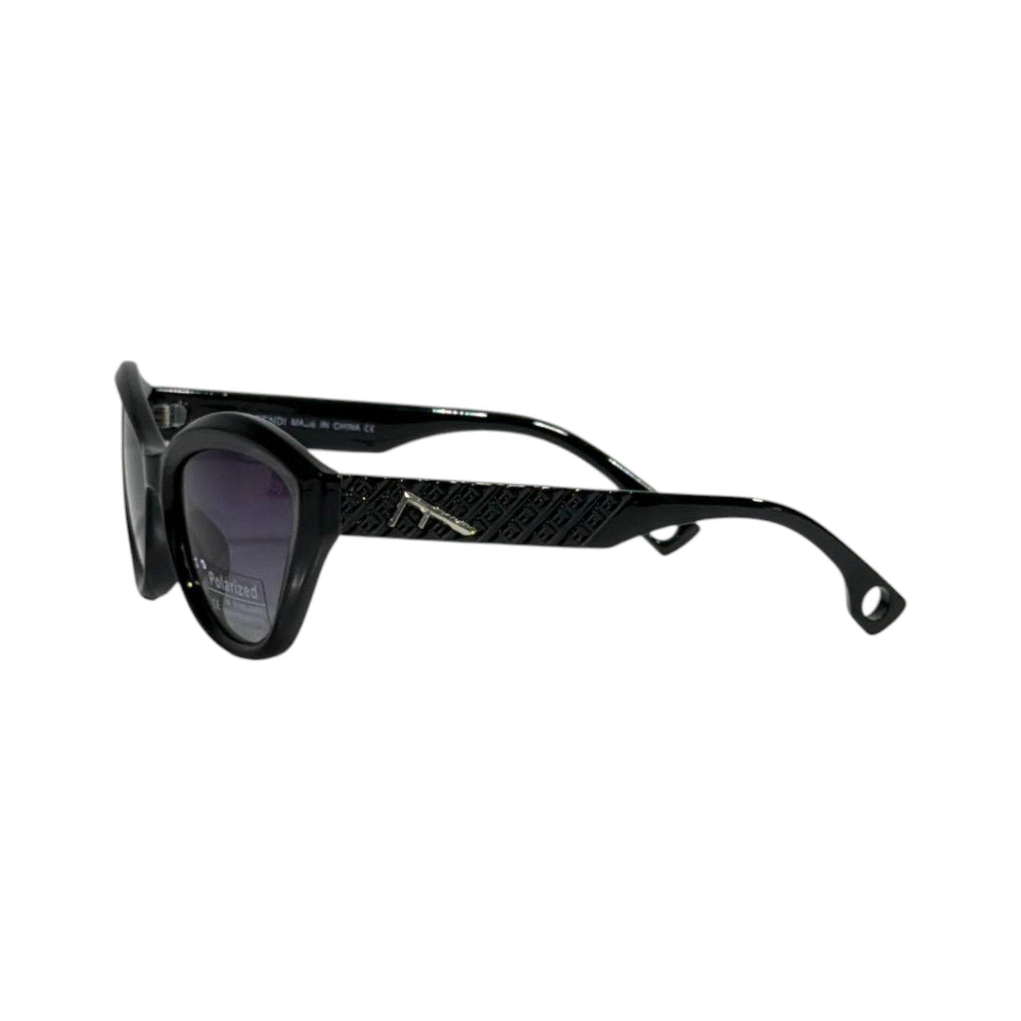 Fendi Cat - Eye Sunglasses – Glossy Black Gradient Lens 🕶️✨ - MASTERPIECE