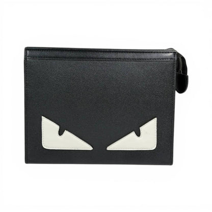 Fendi Monster Eyes Black & White Clutch Bag 🖤🤍👀 - MASTERPIECE