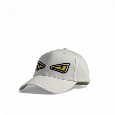 Fendi Monster Eyes Cap — White - MASTERPIECE