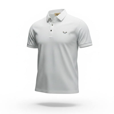 🤍 Fendi White Polo Shirt – Clean Minimal Luxury Essential 👕✨ - MASTERPIECE