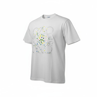 Loewe Multicolor Octopus Graphic Tee – White Artistic Edition