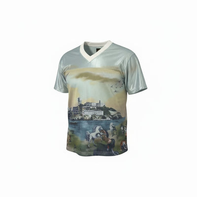 Corteiz Island Escape Mesh Jersey Tee