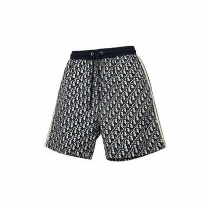 🖤 Dior Oblique Monogram Shorts – Navy Blue Luxury Streetwear Edition ✨