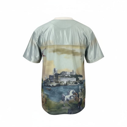Corteiz Island Escape Mesh Jersey Tee 🌊🏞️