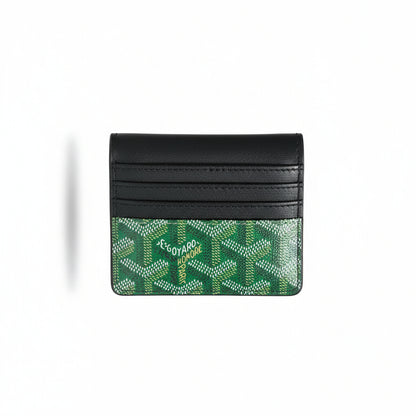 Goyard Green Card Holder – Iconic Monogram Luxury Essential 💚✨