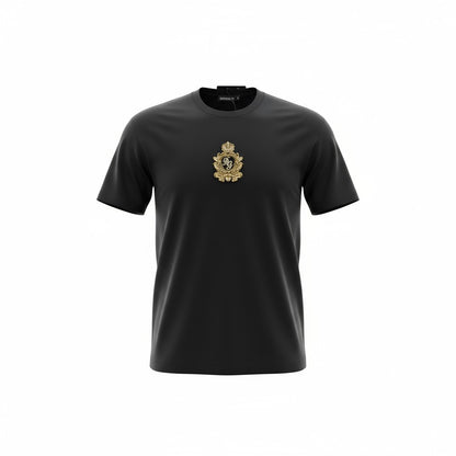 🖤 Dolce & Gabbana Black Crest T-Shirt 👑 – Royal Heritage Meets Street Style