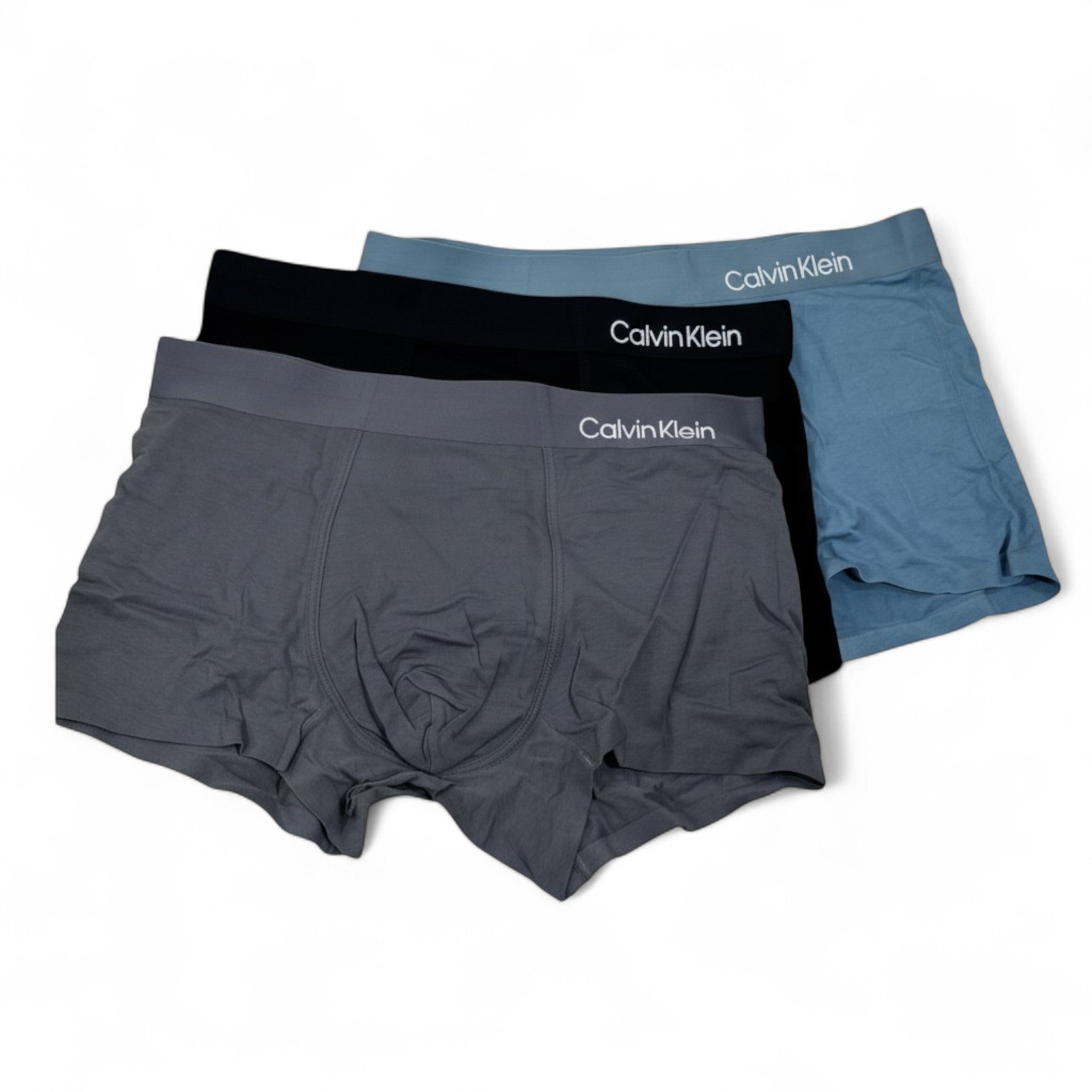 Calvin Klein Soft Touch Boxer Set (3 Pieces) 🩶 | Modern Comfort & Sleek Minimalism