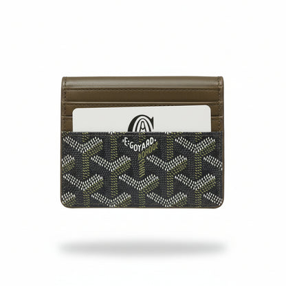 Goyard Classic Card Holder – Signature Monogram Luxury 🖤🤎✨