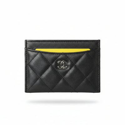 CHANEL Quilted Black Card Holder – Timeless Luxury Essential 🖤✨