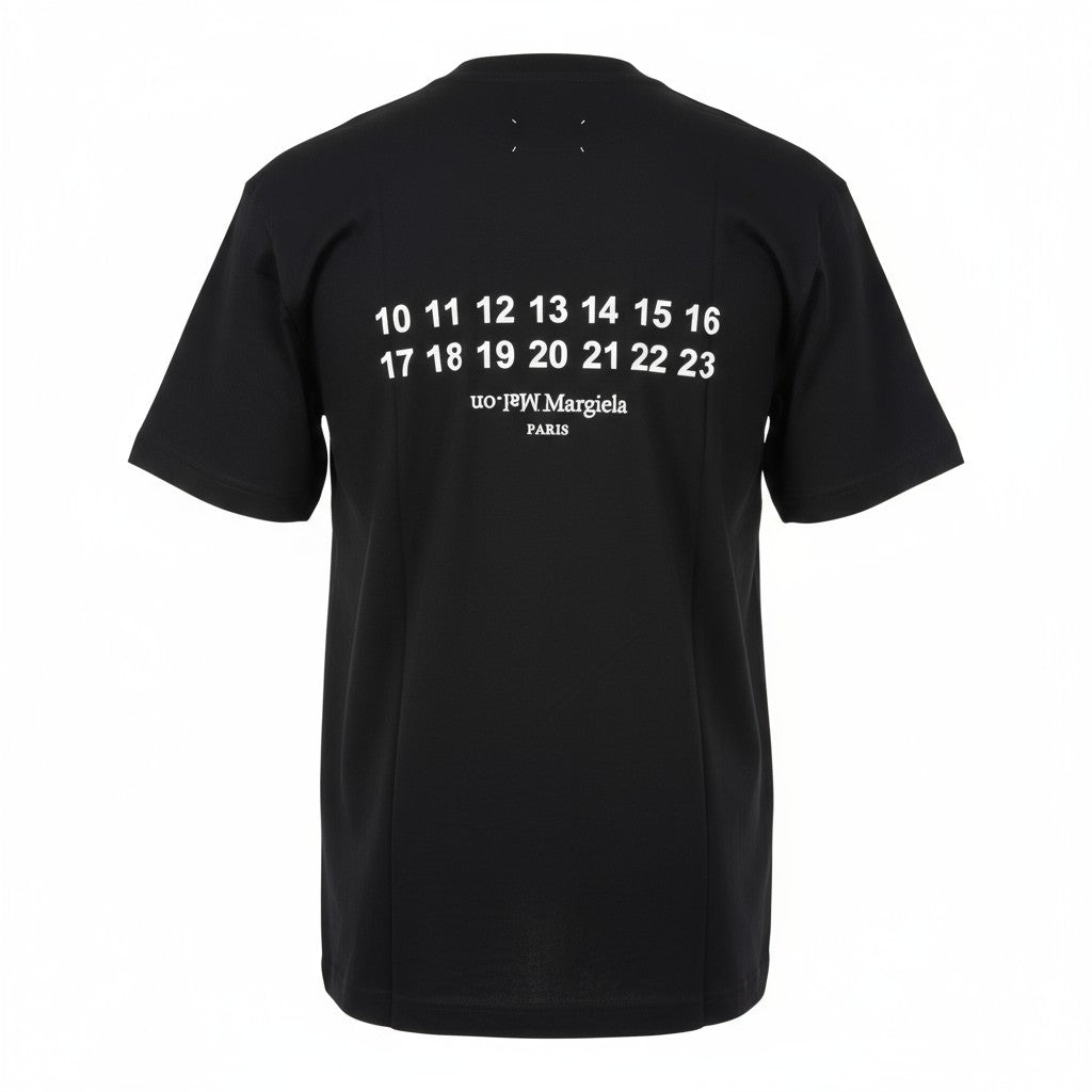 🖤 Maison Margiela Number Logo Tee – Avant-Garde in Every Thread 🔢