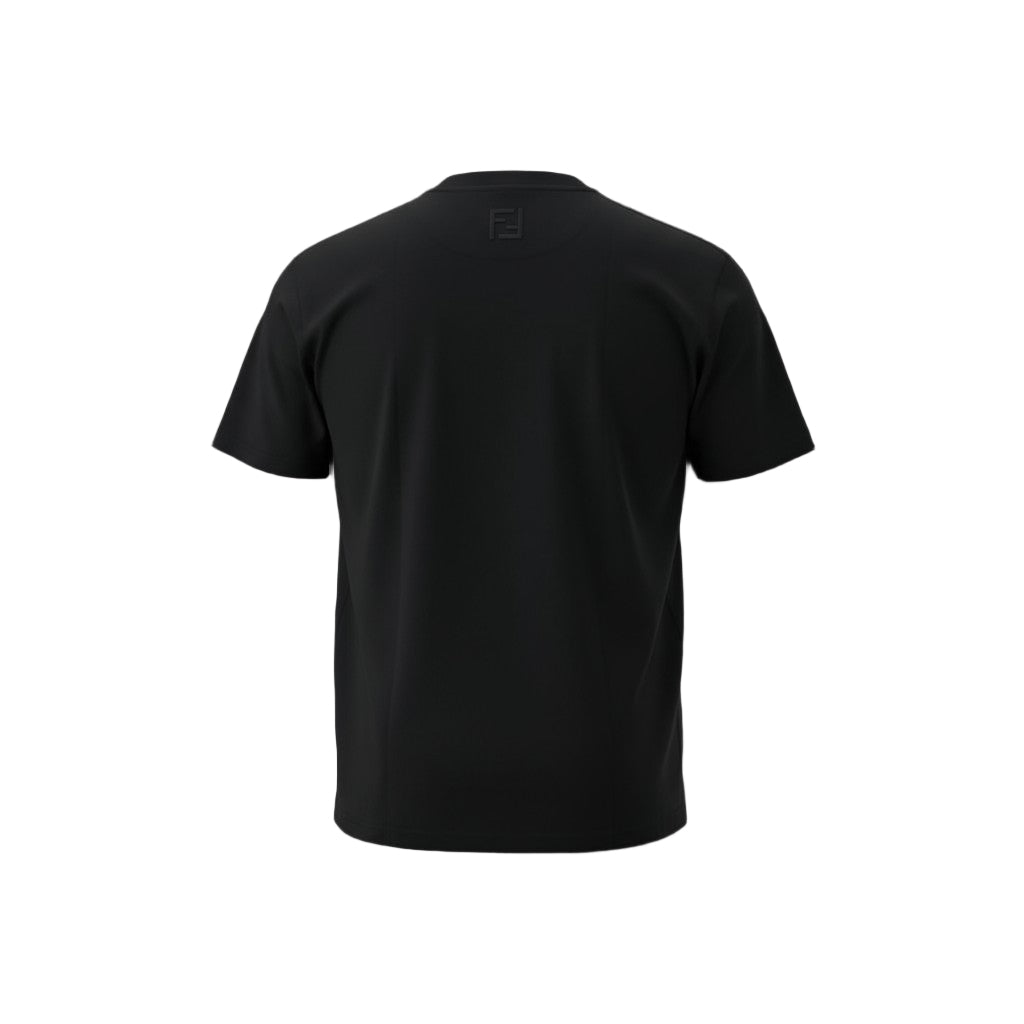 🍟 Fendi “Hot & Tasty” Fries Graphic Tee – Black Street Snack Edition 🔥🖤