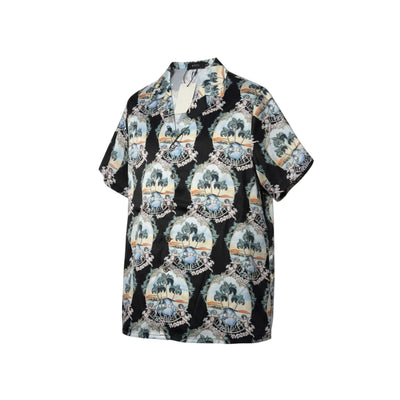 AMIRI Tropical Vacation Set – Sunset Luxury in Motion