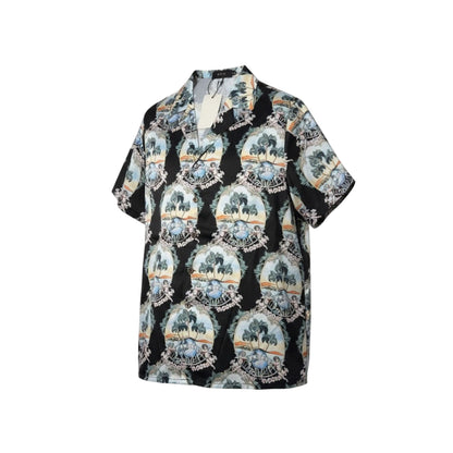 🌴 AMIRI Tropical Vacation Set – Sunset Luxury in Motion 🐚
