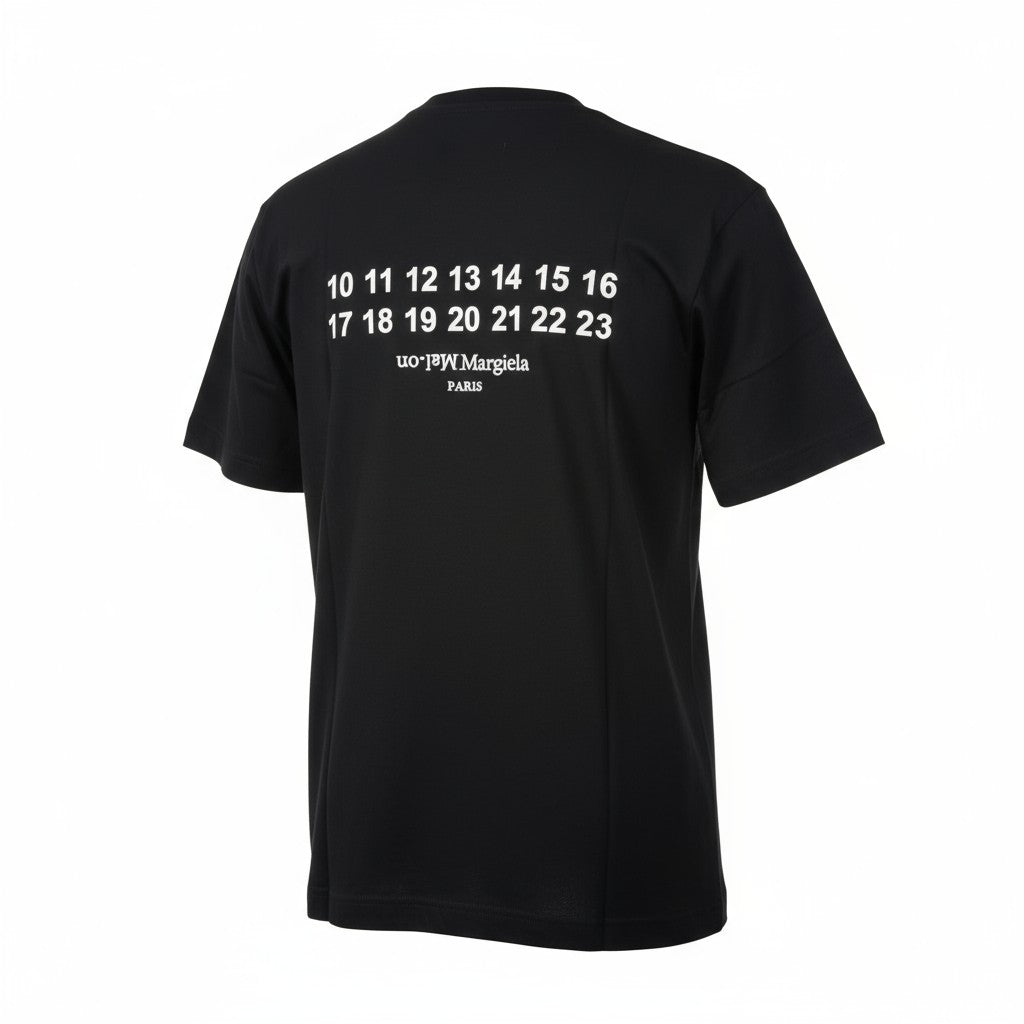🖤 Maison Margiela Number Logo Tee – Avant-Garde in Every Thread 🔢