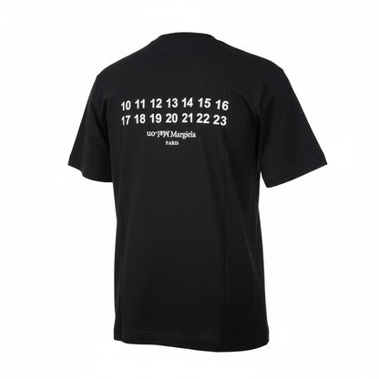 🖤 Maison Margiela Number Logo Tee – Avant-Garde in Every Thread 🔢