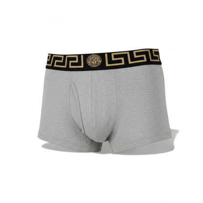 Versace Iconic Boxer Set (3 Pieces) 👑 | Medusa Gold Waistband Edition