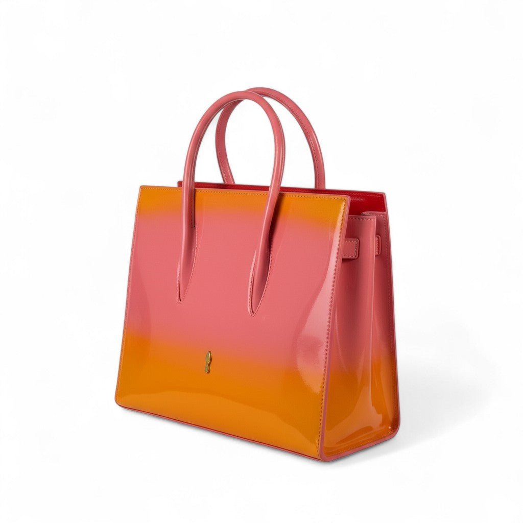 🧡💖 Christian Louboutin-Inspired “Sunset Studded Cabata” Tote 💖🧡