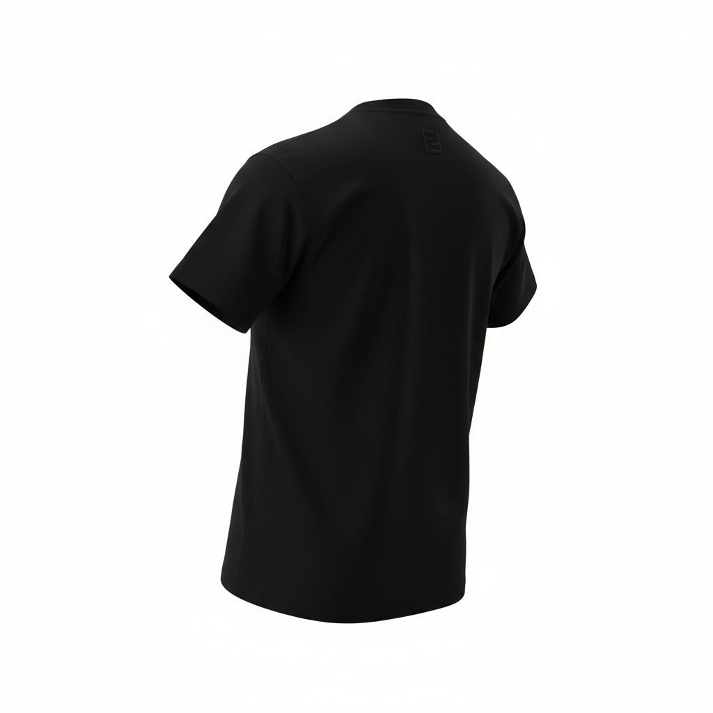 🍟 Fendi “Hot & Tasty” Fries Graphic Tee – Black Street Snack Edition 🔥🖤
