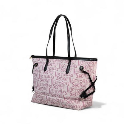 💗 Victoria’s Secret Monogram Pink Logo Tote 💗