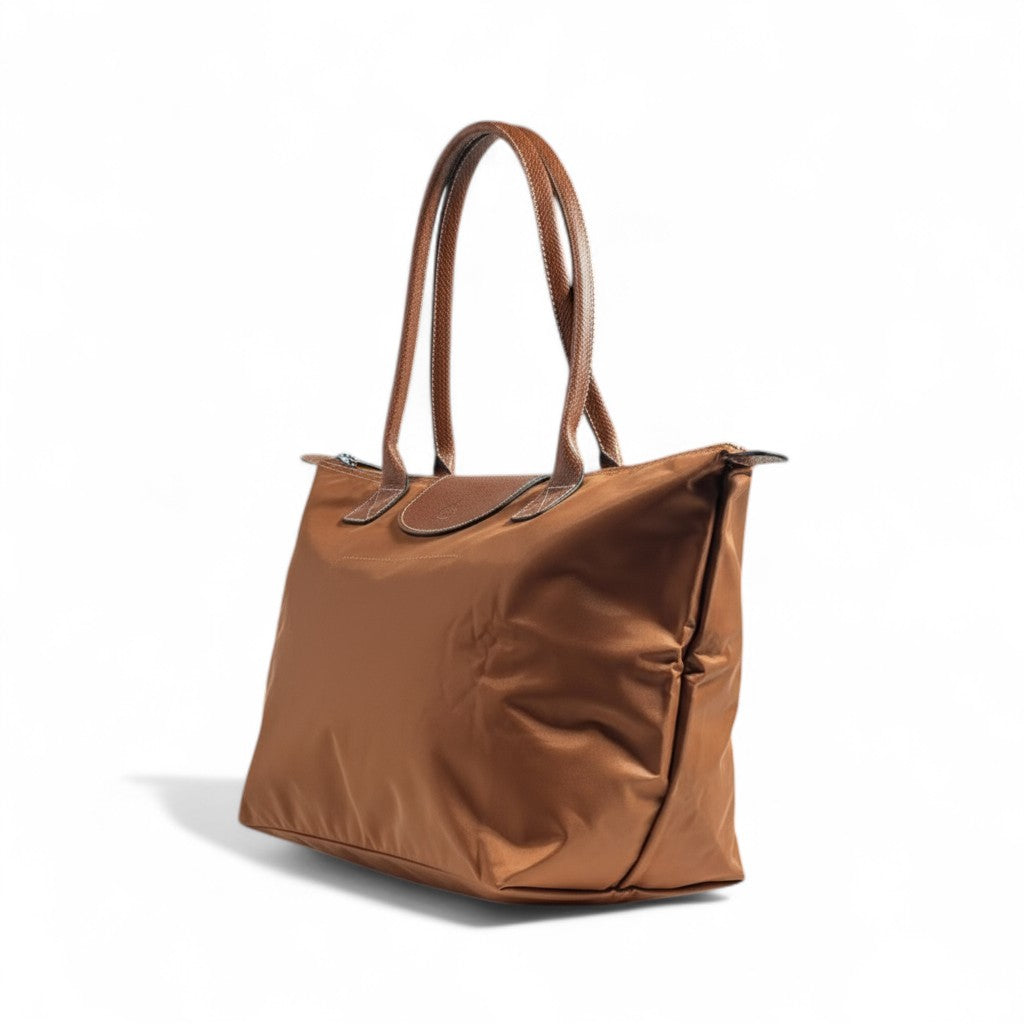 🤎 Longchamp Le Pliage Large Tote – Caramel Edition 🤎