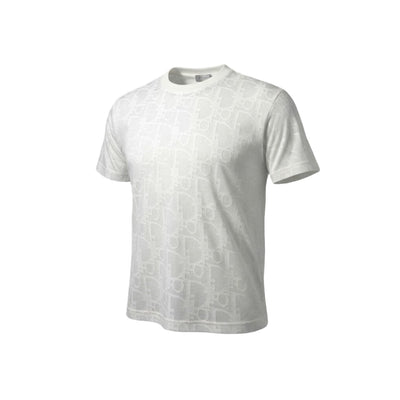 Dior All-Over Monogram Tee – Whiteout Luxury Elegance