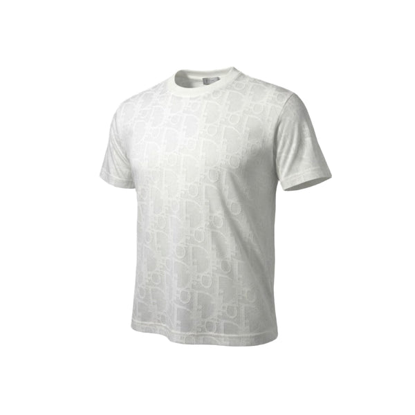 Dior All-Over Monogram Tee – Whiteout Luxury Elegance
