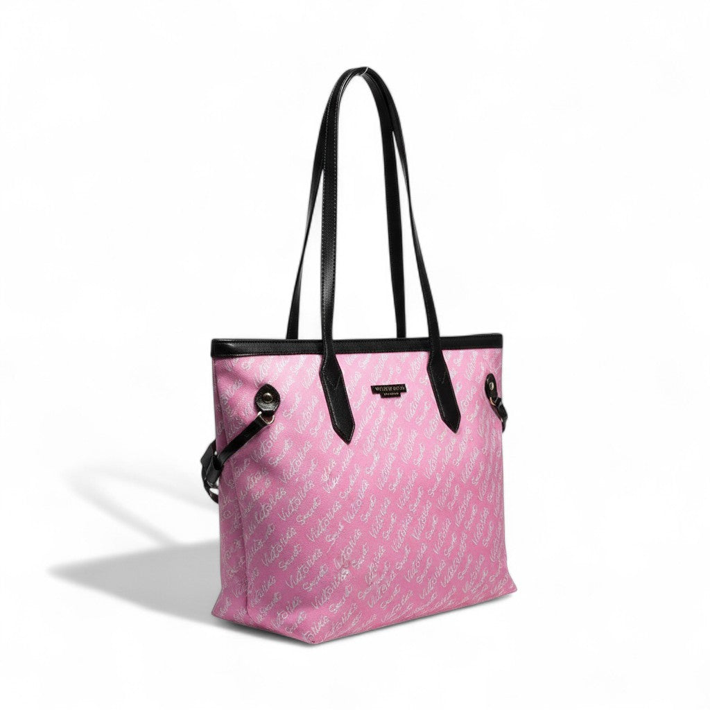 💖 Victoria’s Secret Signature Pink Logo Tote 💖