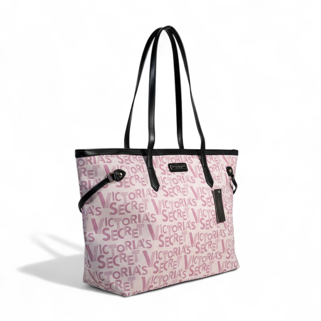 💗 Victoria’s Secret Monogram Pink Logo Tote 💗