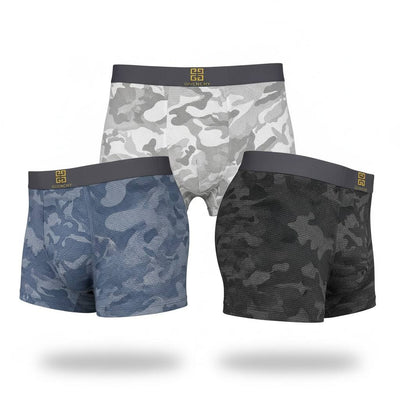Givenchy Camo 3 - Pack Boxer Briefs 🔥 Premium Breathable Men’s Underwear Set - MASTERPIECE
