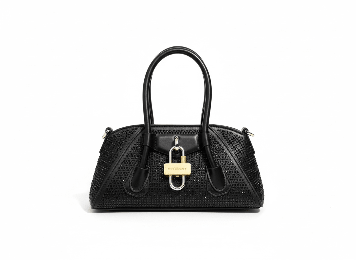 Givenchy Crystal-Embellished Mini Top Handle Bag 🖤✨💎 - MASTERPIECE