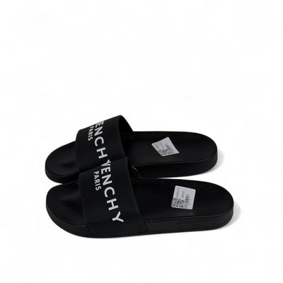 Givenchy Paris Slides — Black - MASTERPIECE
