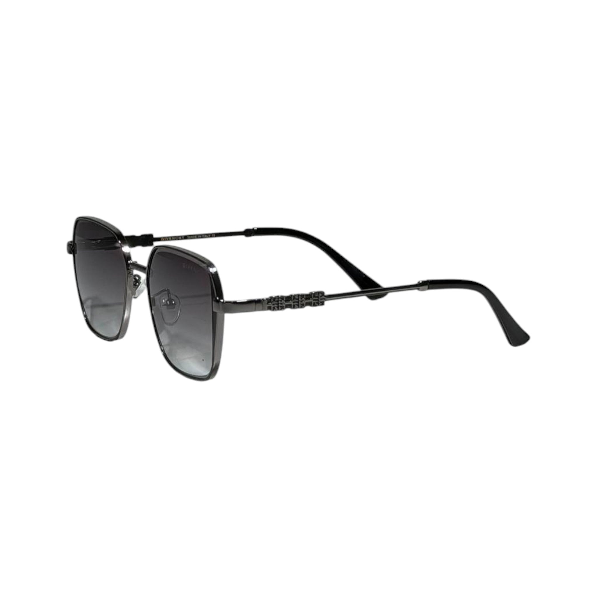 🖤 Givenchy Square Metal Sunglasses | Gradient Black Luxury Edition 😎✨ - MASTERPIECE