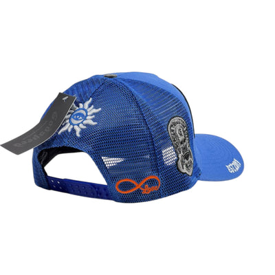 🔵 Godspeed Blue Trucker Cap | Premium Graphic Streetwear Hat 🧢 - MASTERPIECE