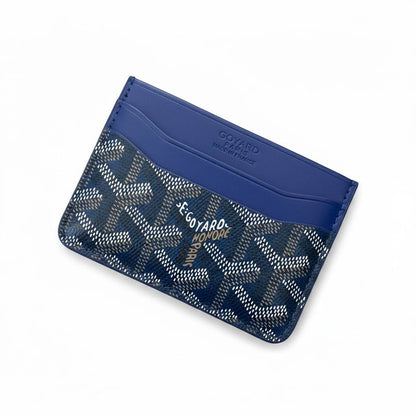 Goyard Blue Card Holder – Signature Luxury Minimal Wallet 💙✨ - MASTERPIECE