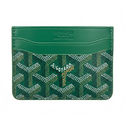 Goyard Green Card Holder – Signature Luxury Statement 💚✨ - MASTERPIECE