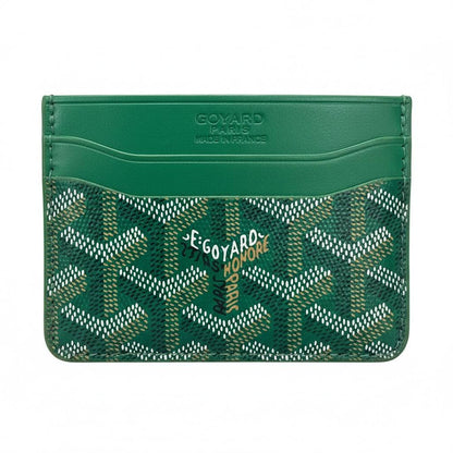 Goyard Green Card Holder – Signature Luxury Statement 💚✨ - MASTERPIECE