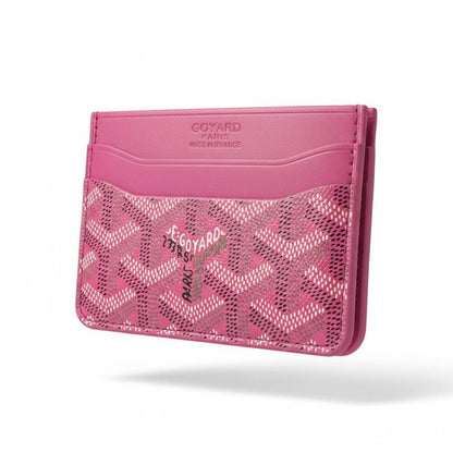 Goyard Pink Card Holder – Chic Signature Luxury 💗✨ - MASTERPIECE