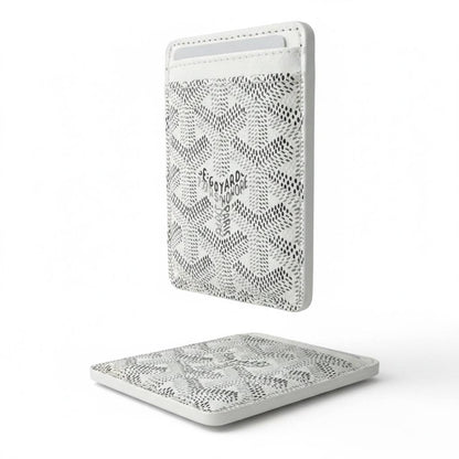 Goyard White Card Holder – Elegant Minimalist Luxury Wallet 🤍✨ - MASTERPIECE