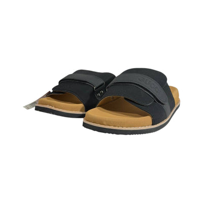 Gucci Black Comfort Slides – Premium Adjustable Summer Sandals 🖤👡 - MASTERPIECE